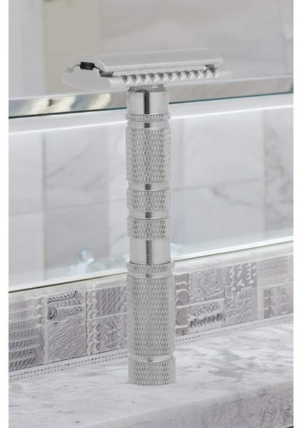 S1 Full Metal Tıraş Makinesi + 5 Adet Yaprak Jilet