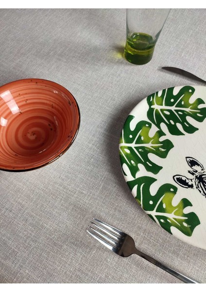 145*230 Narin(Ince) Polyester Tül Masa Örtüsü