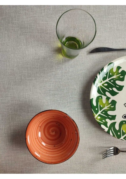 145*230 Narin(Ince) Polyester Tül Masa Örtüsü