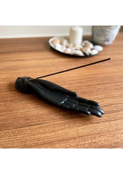 "el Figürlü Çubuk Tütsülük – Minimal Zen Tarzı Dekoratif Tütsü Kabı"