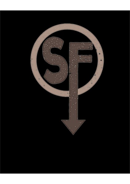 Sanitys Fall Logo Büyük Sırt Patch Yama