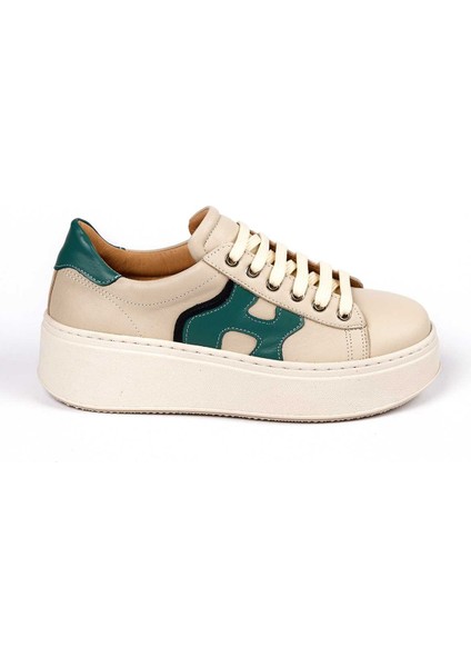 Bağcıklı Termoplastik Sneaker 101-Altaıt-05 Kadın Ayakkabı