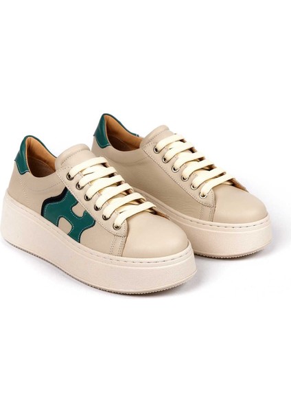 Bağcıklı Termoplastik Sneaker 101-Altaıt-05 Kadın Ayakkabı