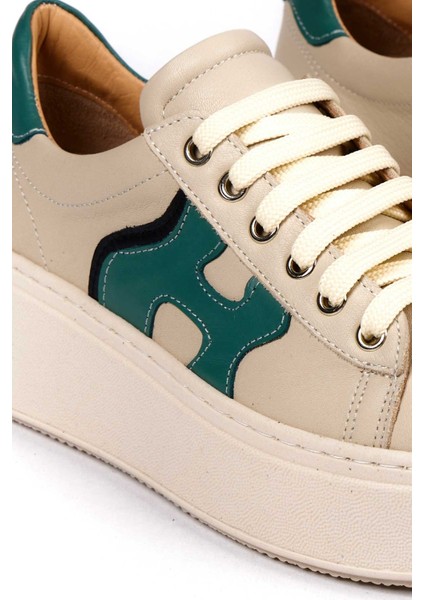 Bağcıklı Termoplastik Sneaker 101-Altaıt-05 Kadın Ayakkabı