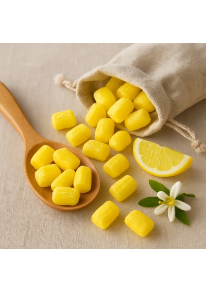 Limon Aromalı Akide Şekeri 420 gr – Ferahlatan Geleneksel Tat