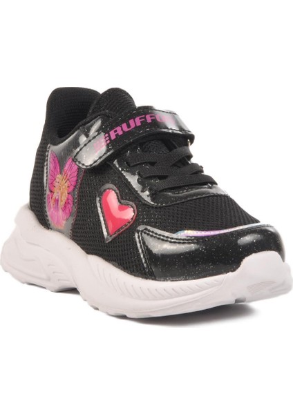 Beyaz Kırmızı Cırtlı Fileli Erkek Çocuk Spor Ayakkabı