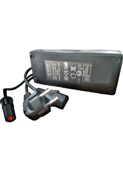 Iceco Oto Buzdolabı Için Çakmak Adaptörü Araç Çakmaklık Çevirici Ev,ofis Tipi Çevirici ADAPTÖR120W/10A/12VOLT