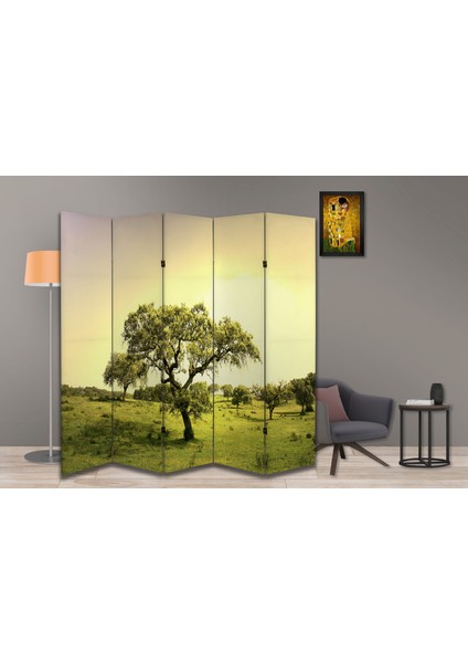 Manzara Temalı Özel Tasarım Paravan Room Divider 180 x 200 cm fiyatları