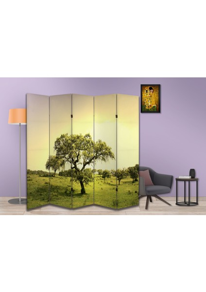Manzara Temalı Özel Tasarım Paravan Room Divider 180 x 200 cm modelleri