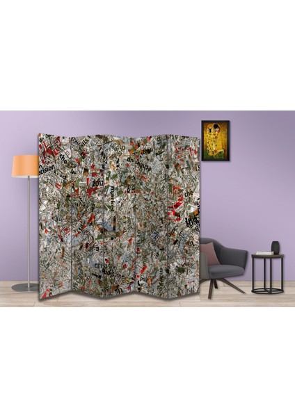Motifli Özel Tasarım Paravan Room Divider 180 x 200 cm fiyatları