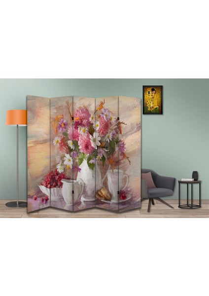 Doğa Temalı Özel Tasarım Paravan Room Divider 180 x 200 cm fiyatları
