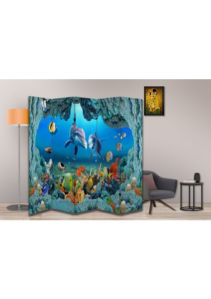 Doğa Temalı Özel Tasarım Paravan Room Divider 180 x 200 cm fiyatları