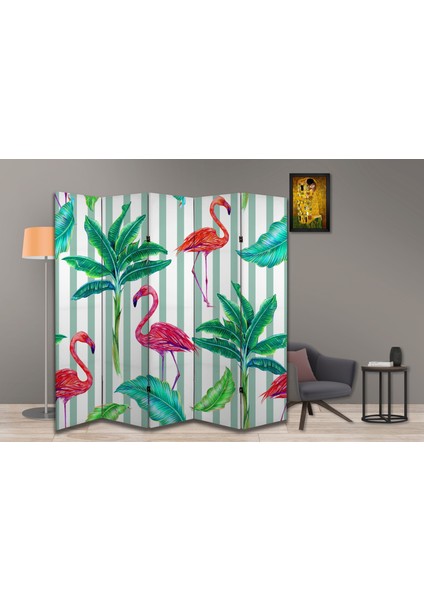 Hayvan Temalı Özel Tasarım Paravan Room Divider 180 x 200 cm fiyatları
