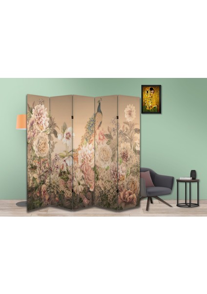 Doğa Temalı Özel Tasarım Paravan Room Divider 180 x 200 cm fiyatları