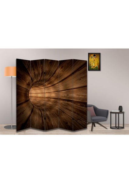 Soyut Temalı Özel Tasarım Paravan Room Divider 180 x 200 cm fiyatları