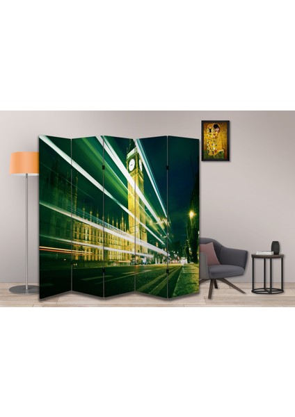 Şehir Temalı Özel Tasarım Paravan Room Divider 180 x 200 cm fiyatları