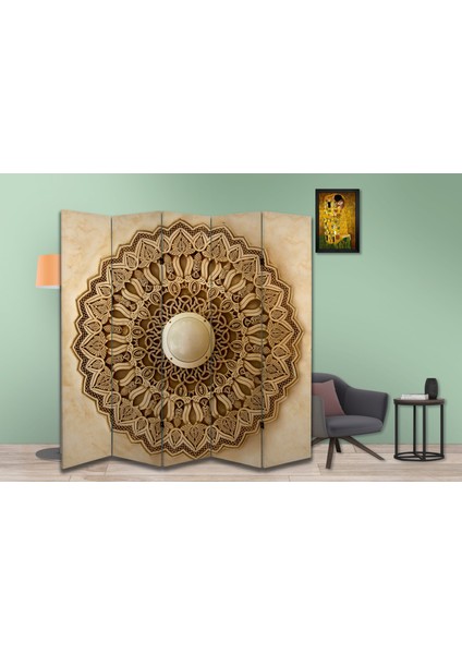 Motifli Özel Tasarım Paravan Room Divider 180 x 200 cm fiyatları