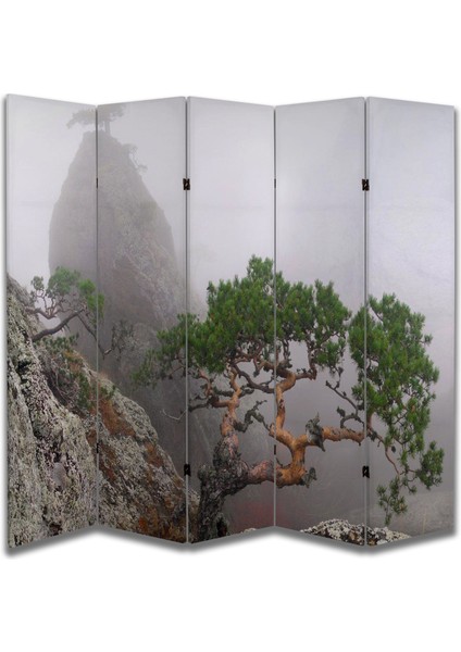 Doğa Temalı Özel Tasarım Paravan Room Divider 180 x 200 cm