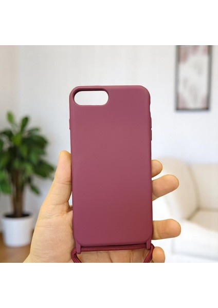 iphone Xr Uyumlu Boyun Askılı Iç Kısmı Kadife Ropi Seyahat Kılıfı