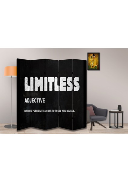 Motivasyon Temalı Özel Tasarım Paravan Room Divider 180 x 200 cm fiyatları