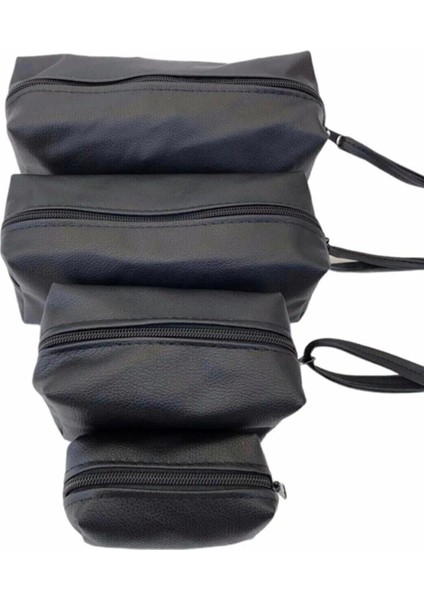 4’lü Makyaj Çantası Kadın Çanta Seti