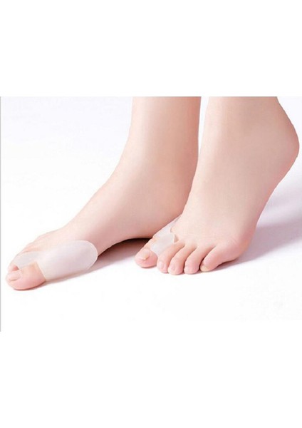 Silikon Makaralı Ayak Baş Parmak Kemik Bunyon Koruyucu Set