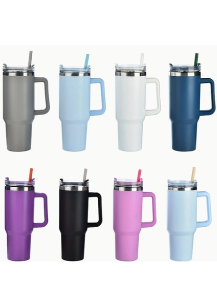 1 Adet Stanley 40/30 Oz Tumb. Termos Için Renkli Parıltılı Yedek Pipet, 30,48 cm Boy / 9,5 mm Çap indirimleri