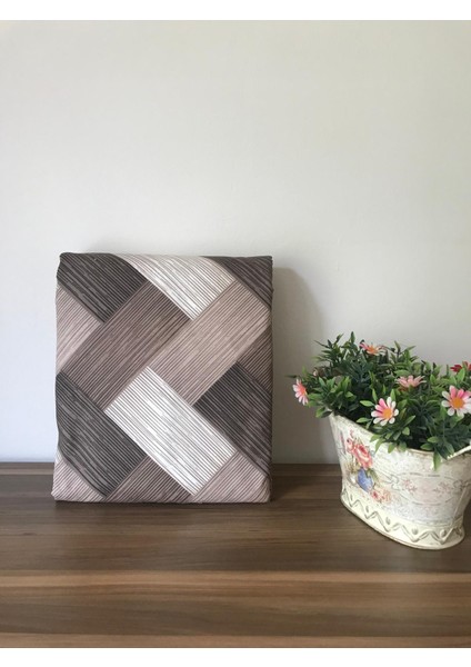 Ütü Masası Kılıfı Büyük Boy Ipli Stoperli Keçeli Kılıfı Örtüsü Bezi 55X140CM Brown Aura