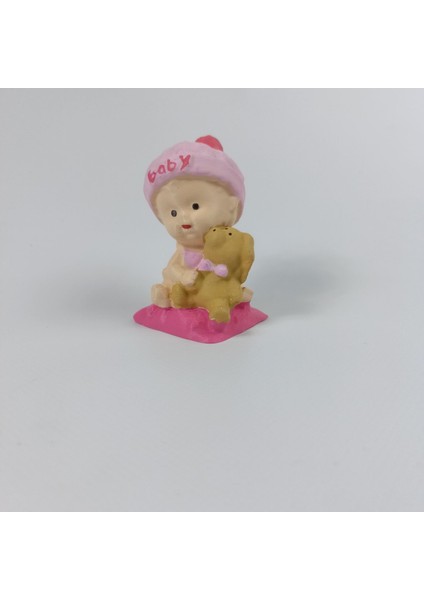 Yastıklı Bebek Pembe Teraryum Malzemesi