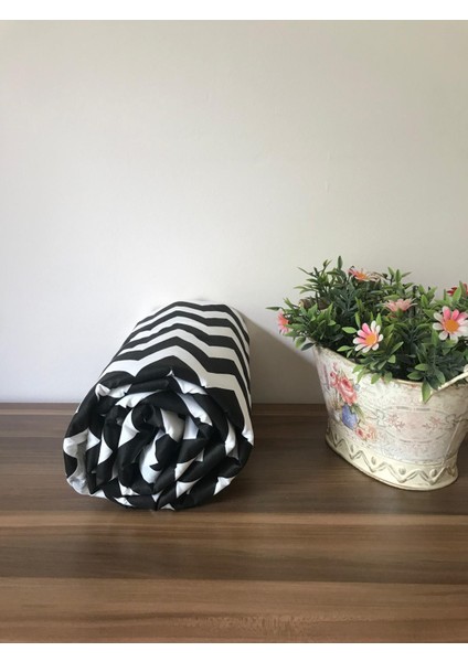 Ütü Masası Kılıfı Büyük Boy Ipli Stoperli Keçeli Kılıfı Örtüsü Bezi 55X140CM Zebra modelleri