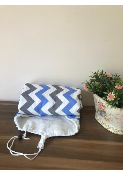 Ütü Masası Kılıfı Büyük Boy İpli Stoperli Keçeli Kılıfı Örtüsü Bezi 55 x 140 cm Larissa