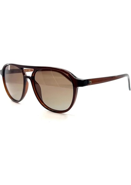 Goodlook Kahverengi UV400 Polarize Güneş Gözlüğü GL1039 C3