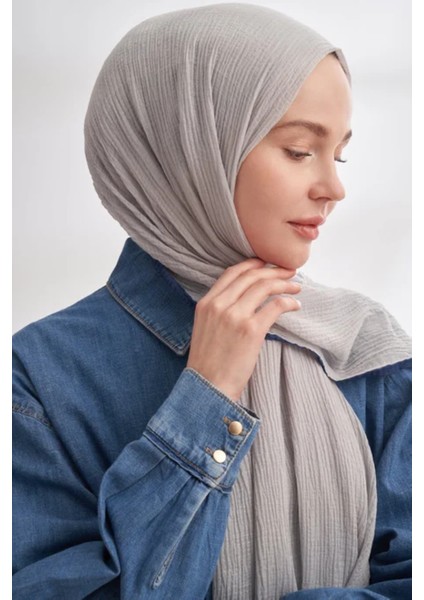 Müslin Biyeli Şal -90 x 200- 3352-02