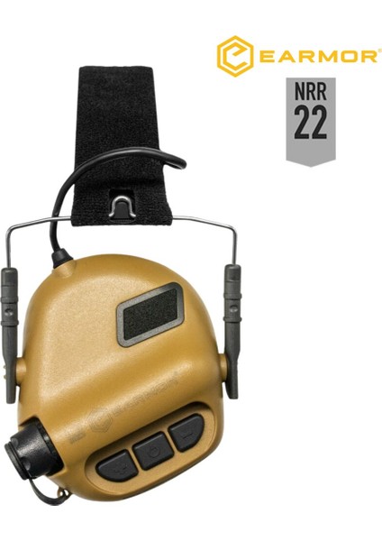 Earmor M31 Atış Kulaklığı (Gri)