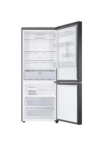 RB50DG601EB1TR E Enerji Sınıfı 508 L No-Frost Alttan Donduruculu Buzdolabı Siyah