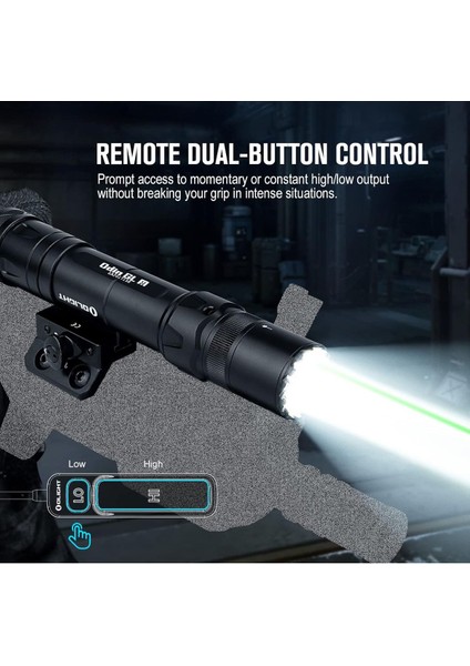 Olıght Odin Gl M 1500 Lumens Mlok Mount Rechargeable Tactical Fener