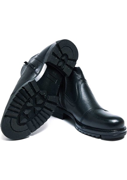 Bağcıksız Kauçuk Düz Bot 011-2052-24k Erkek Bot modelleri