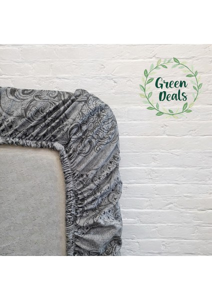 %100 Pamuk Desenli Lastikli Çarşaf ve Yastık Kılıfı Takımı - Yumuşak, Leke Tutmaz ve Konforlu modelleri