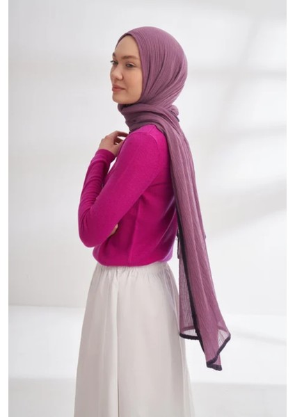 Müslin Biyeli Şal -90 x 200- 3352-01