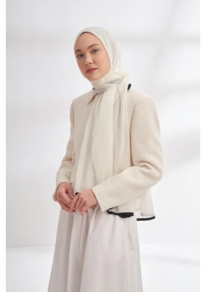 Müslin Biyeli Şal -90 x 200- 3352-01