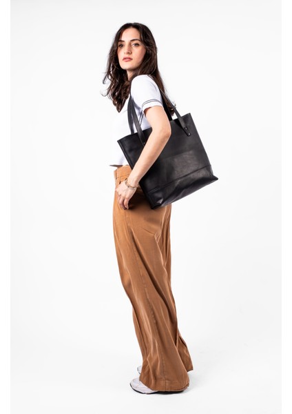 Kadın Büyük Çanta, Tote Bag , Deri Çanta