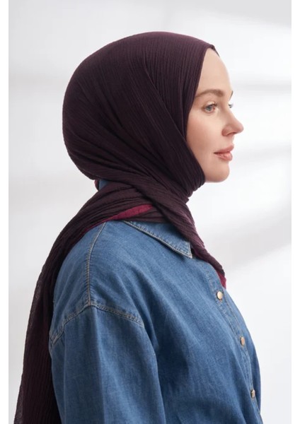 Müslin Biyeli Şal -90 x 200- 3352-01