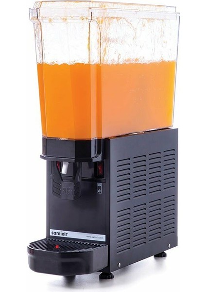 Klasik Mono Fıskiyeli Soğuk İçecek Dispenseri 20 Litre Siyah