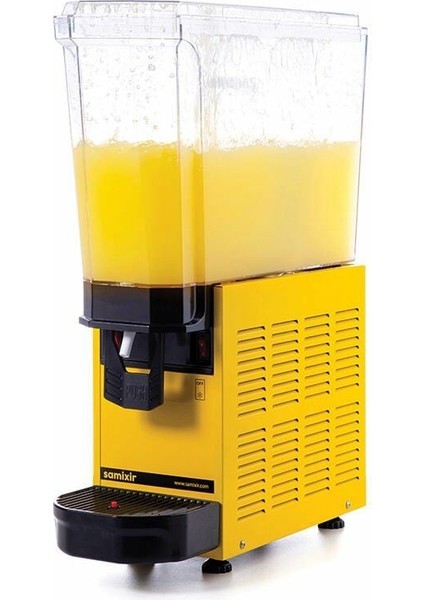 Klasik Mono Fıskiyeli Soğuk İçecek Dispenseri 20 Litre Sarı