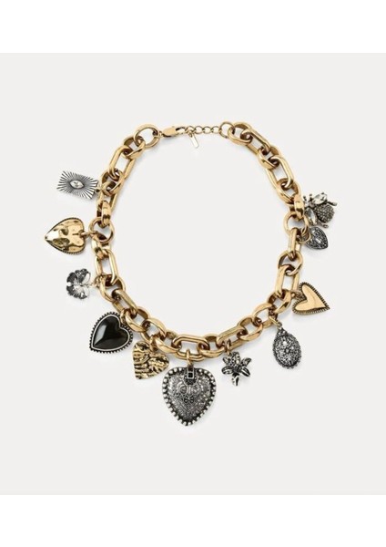 Charm Kalp Kolye