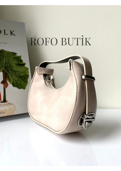 Perla Kadın Mini Boy Aksesuar Detaylı El Çantası modelleri