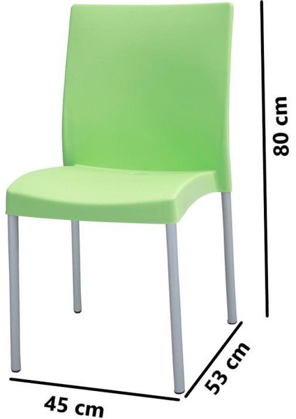 MT-CF875 Vortice Plastik Bahçe Balkon Sandalye 4'lü Set fiyatları