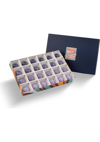 Chocofly Artisan Series 24'lü El Yapımı Belçika Çikolatası(Lime-Satsuma-Çilek-Balkabağı-Vişne-Elma)