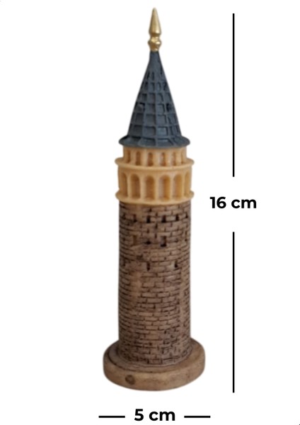 Galata Kulesi Biblo - Küçük Boy (16 cm) modelleri
