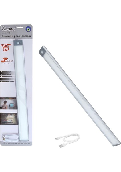 Sensörlü Şarjlı Dolap Lambası WT-288